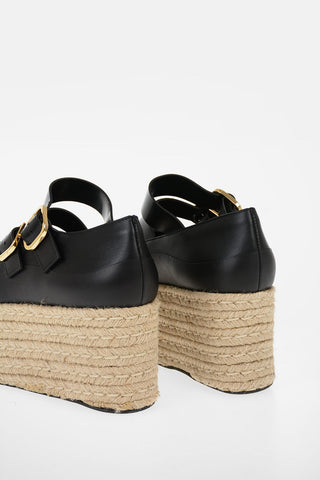 Juta ad Leather Wedge