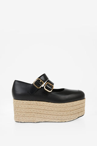 Juta ad Leather Wedge