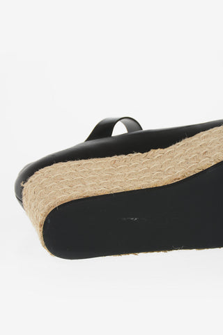 Juta ad Leather Wedge