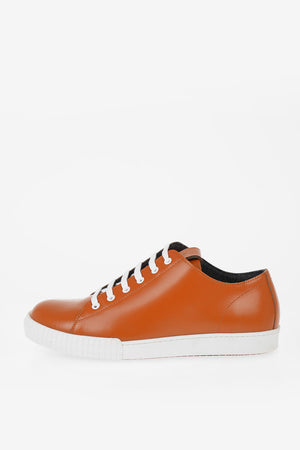 Leather Lace Up Sneakers
