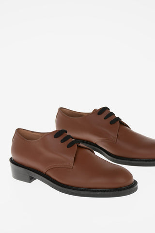 Brushed Leather Derby