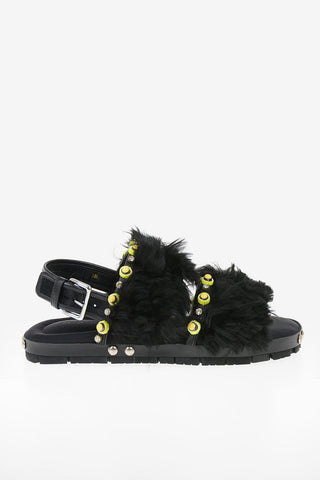 Leather Ankle Strap Sandals
