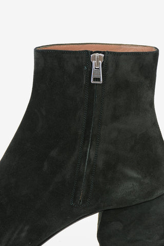 Stivaletti in Pelle Scamosciata 5cm