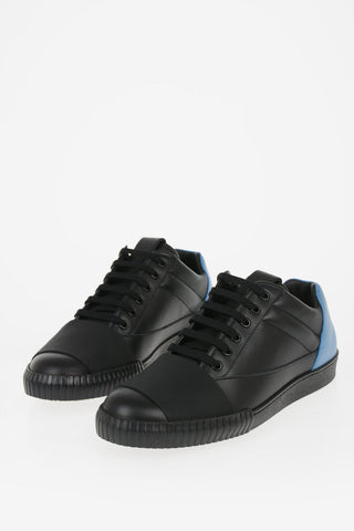 Leather Lace Up Sneakers