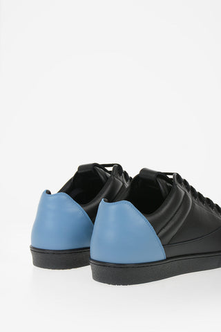 Leather Lace Up Sneakers