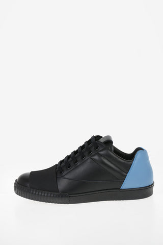 Leather Lace Up Sneakers