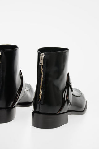 Zip Back Ankle Boots