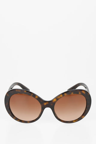 Faded Lenses Round Eye Sunglasses