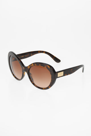 Faded Lenses Round Eye Sunglasses