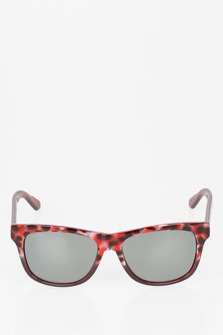 Cheetah-Print Wayfarer BIO BASED Sunglasses