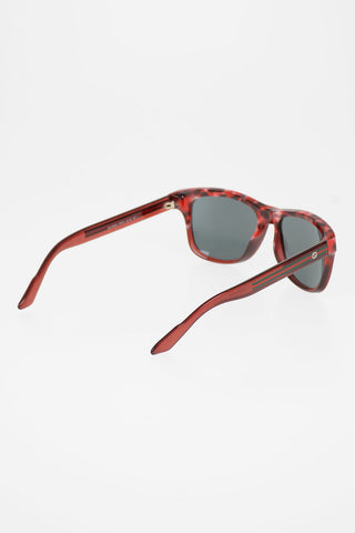 Cheetah-Print Wayfarer BIO BASED Sunglasses