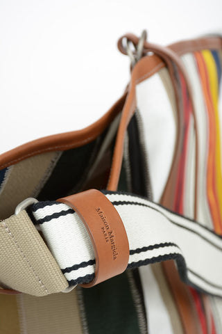 MM11 Shoulder Bag with Leather Insert