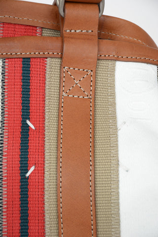 MM11 Shoulder Bag with Leather Insert