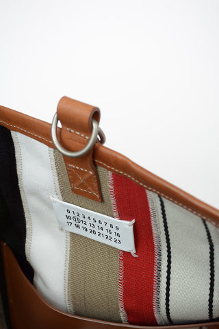 MM11 Shoulder Bag with Leather Insert