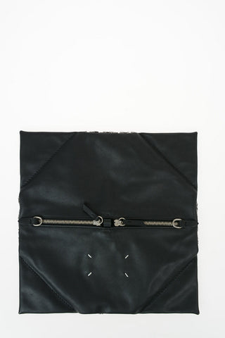 MM11 Leather Glitter Shoulder Bag