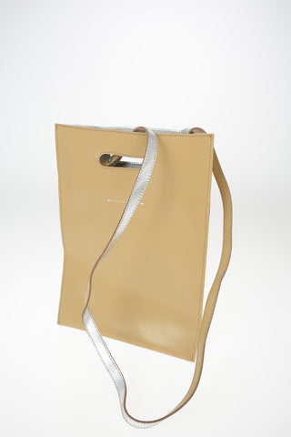 MM6 Leather Shoulder Bag