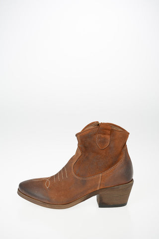 5 cm leather Chunky Heel Jodhpur boots