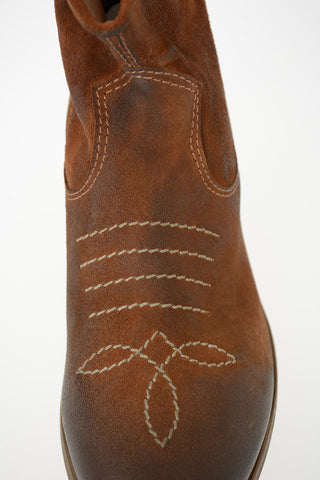 5 cm leather Chunky Heel Jodhpur boots