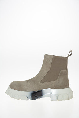 Suede Leather BOZO TRACTOR BEETLE Ankle Boots