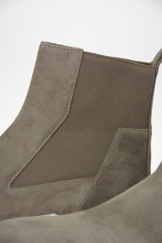 Suede Leather BOZO TRACTOR BEETLE Ankle Boots