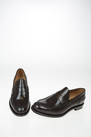 leather Bit loafers