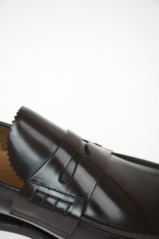 leather Bit loafers