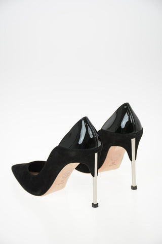 10cm Suede Leather Decolletè