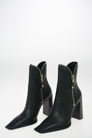 10cm Leather Ankle Boot