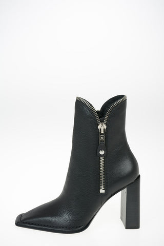 10cm Leather Ankle Boot