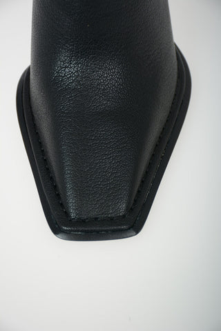 10cm Leather Ankle Boot