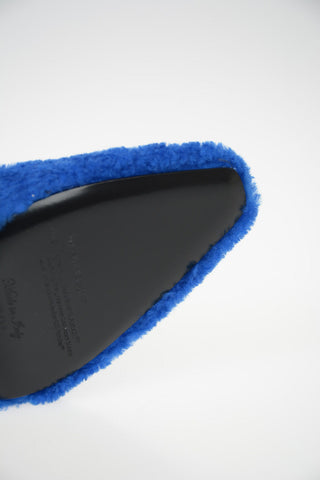 11cm Shearling ZIPTIE Pumps