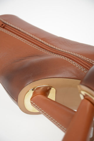 9cm Leather Ankle Boots