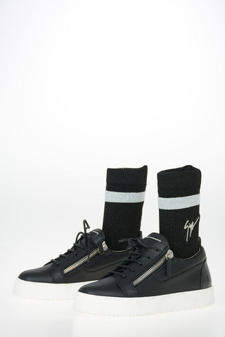 Leather Socks Sneakers