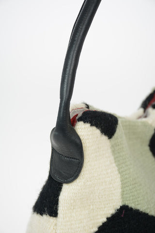 hand-knitted Handbag