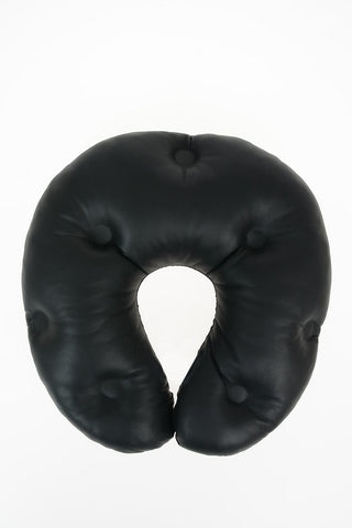 MM11 Leather Neck Travel Pillow