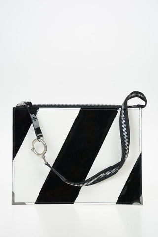 MM11 Pochette in Pelle Bicolore