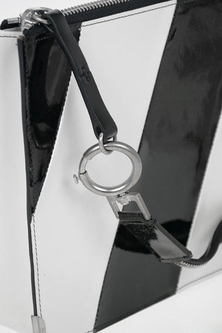 MM11 Pochette in Pelle Bicolore