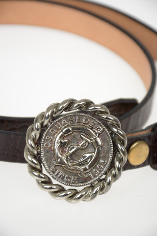 20mm Leather Slim Belt