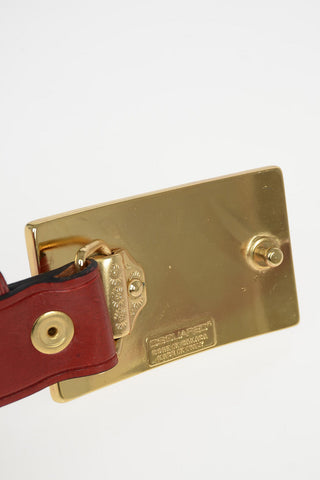 45mm Patent Leather Belt