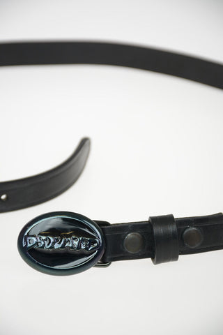 20mm Leather Slim Belt