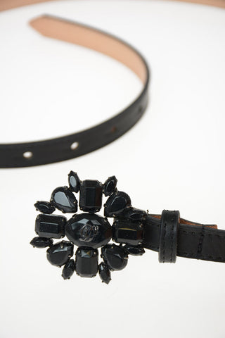15mm Leather Slim Belt