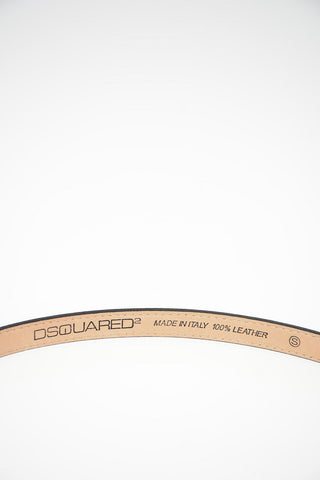 15mm Leather Slim Belt