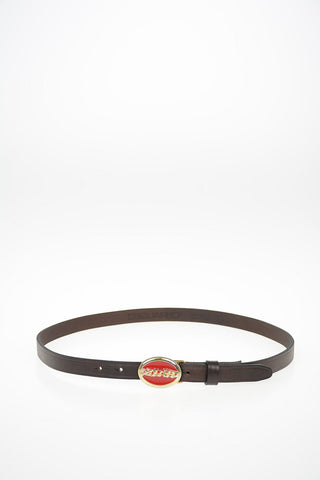 20mm Leather Slim Belt