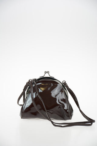 Patent Leather Shoulder Mini Bag
