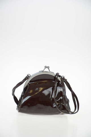 Patent Leather Shoulder Mini Bag