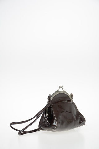 Patent Leather Shoulder Mini Bag