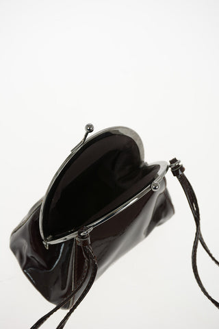 Patent Leather Shoulder Mini Bag