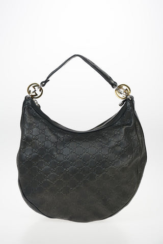 Leather Hobo Bag