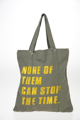 Fabric Print Shopper bag