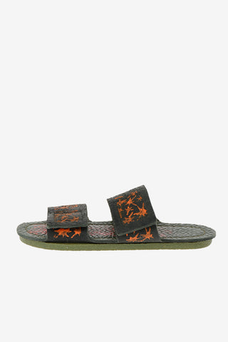 leather printed Slippers